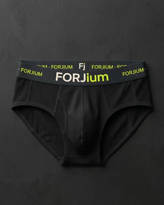 Slip deportivo Forjium sobre fondo de estudio