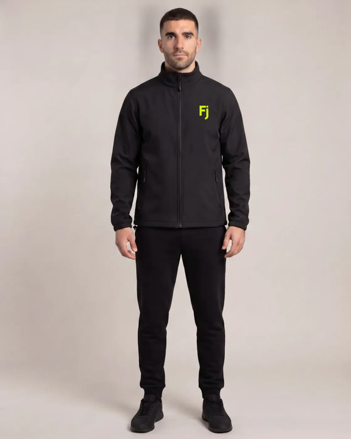Forjium softshell jacket in a studio photograph