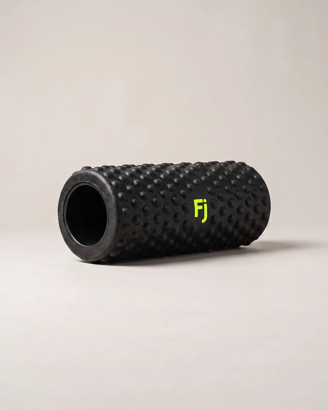Forjium foam roller in a studio photograph