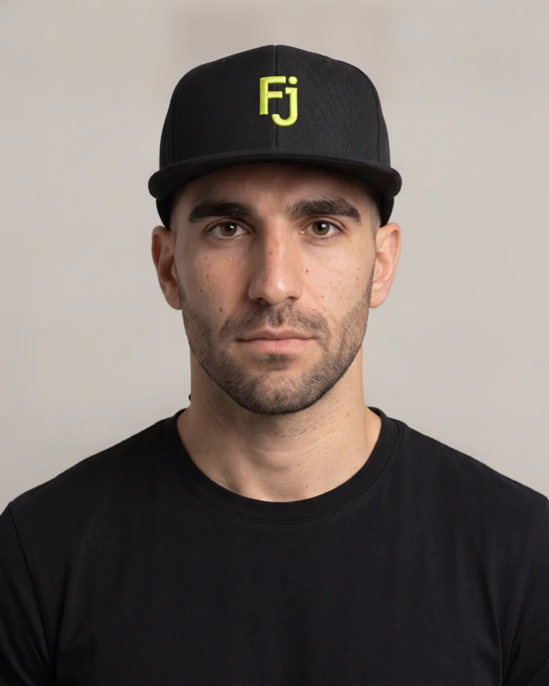 Forjium snapback cap in a studio photograph